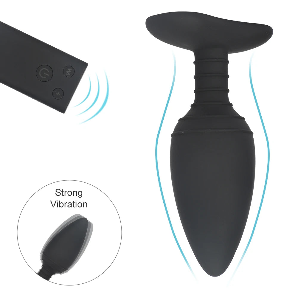 Powerful Electric Shock Prostate Massager for Men