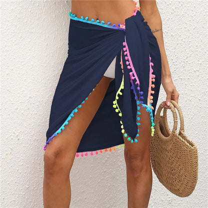 Lamuusaa Beach Skirt - Dot Pattern Wrap