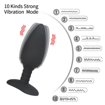 Powerful Electric Shock Prostate Massager for Men