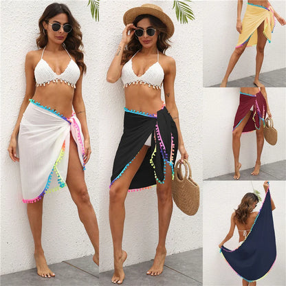 Lamuusaa Beach Skirt - Dot Pattern Wrap
