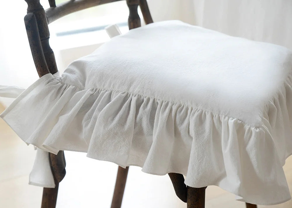 Cotton Chair Cushion Covers - 2PCS Set