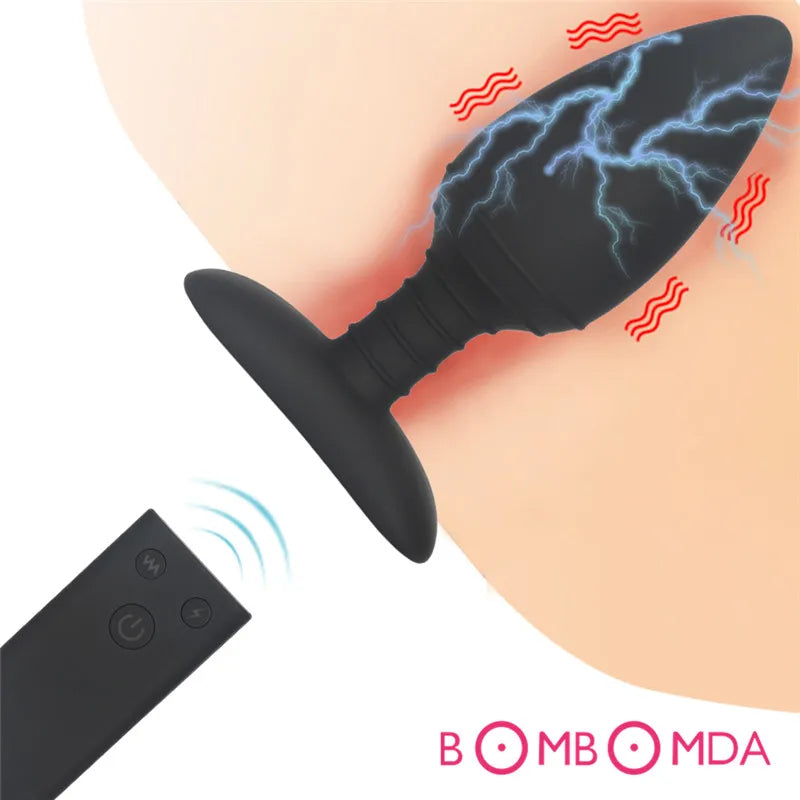 Powerful Electric Shock Prostate Massager for Men