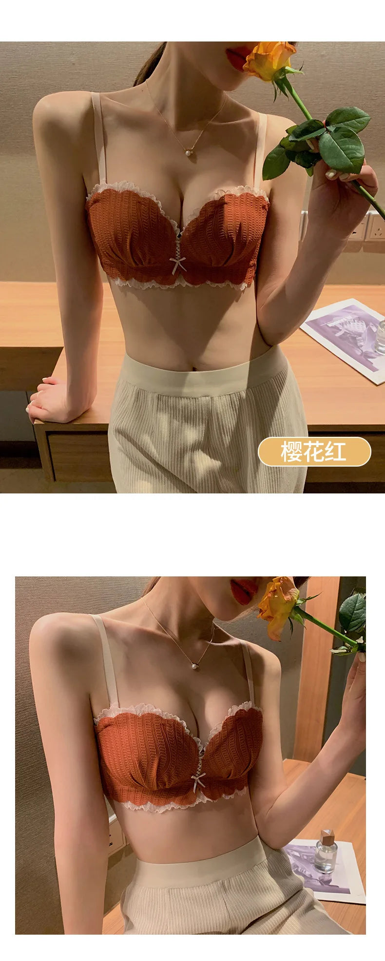 Lolita Style Push-Up Bra