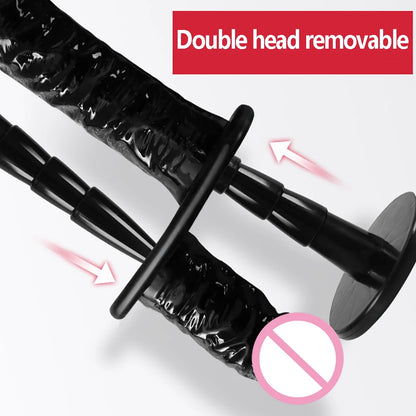 Double Dildo Vibrator G Spot Stimulator Strap On Realistic Dildos Female Masturbator Vibrator