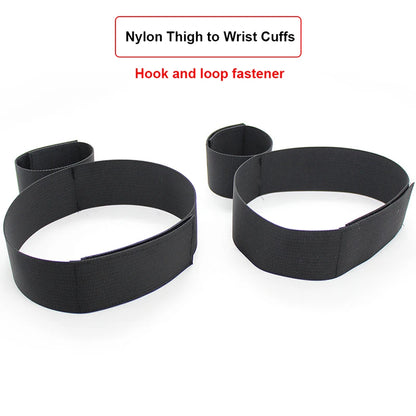 Leather Forced Orgasm Belt,Strap On Wand Massagers Vibrator