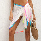 Lamuusaa Beach Skirt - Dot Pattern Wrap Lamuusaa