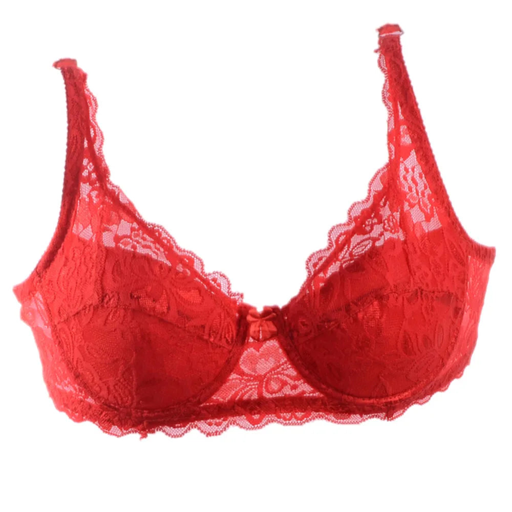 Push Up Plunge Lace Bra