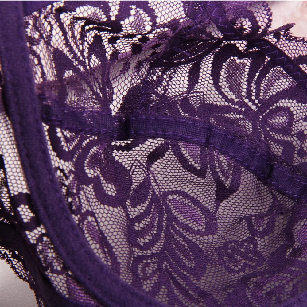 Push Up Plunge Lace Bra