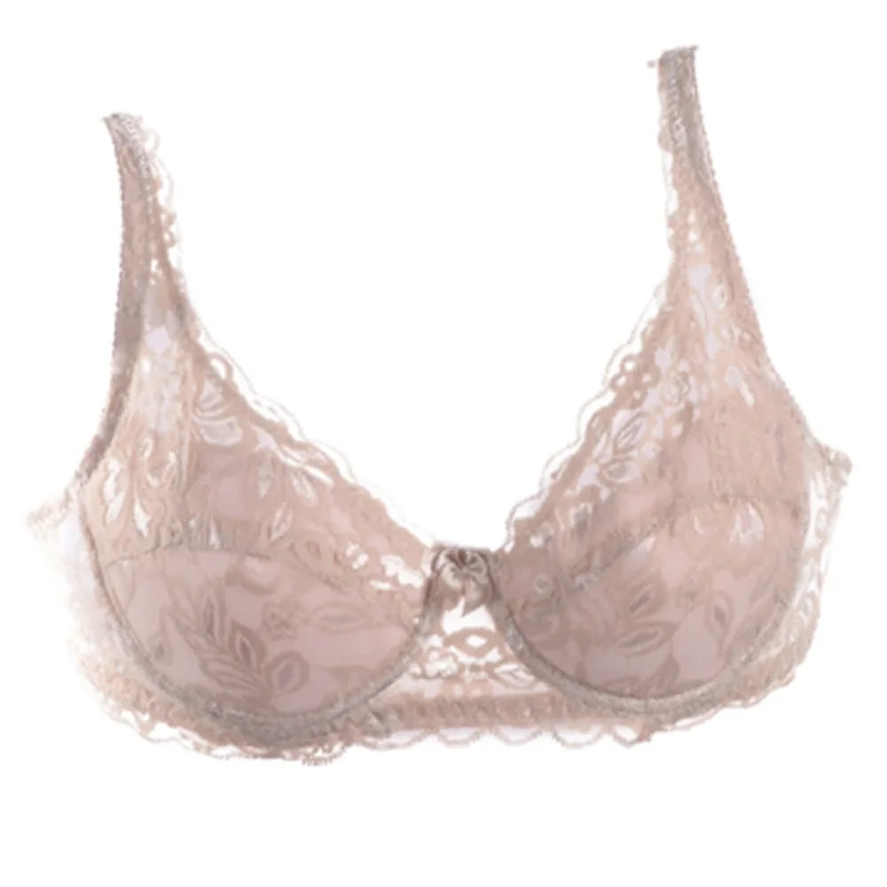 Push Up Plunge Lace Bra
