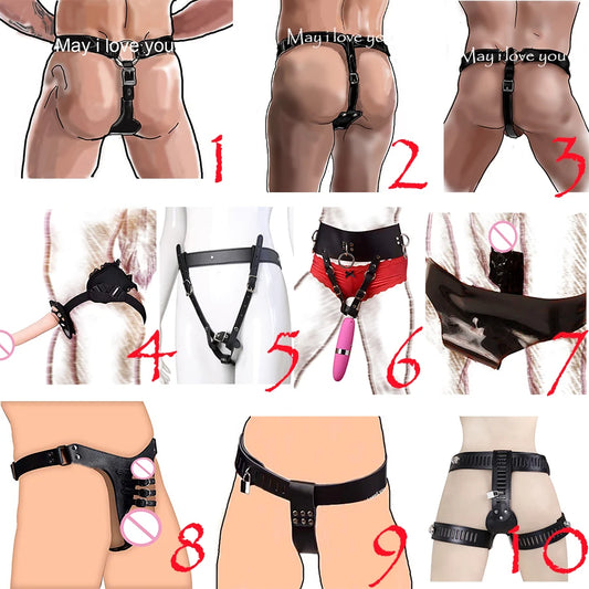 Chastity Belt Device,Forced Orgasm Accessories For Magic Wand Vibrator,Adult Toys