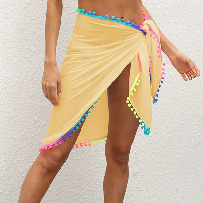 Lamuusaa Beach Skirt - Dot Pattern Wrap