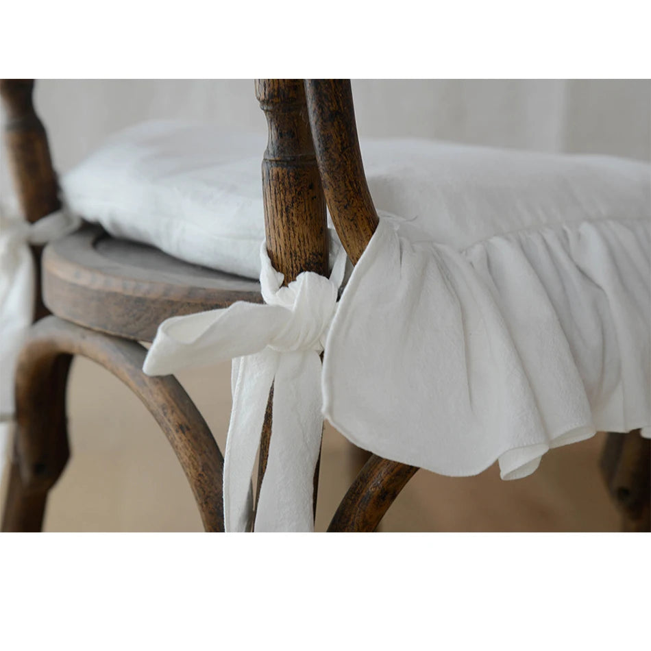 Cotton Chair Cushion Covers - 2PCS Set