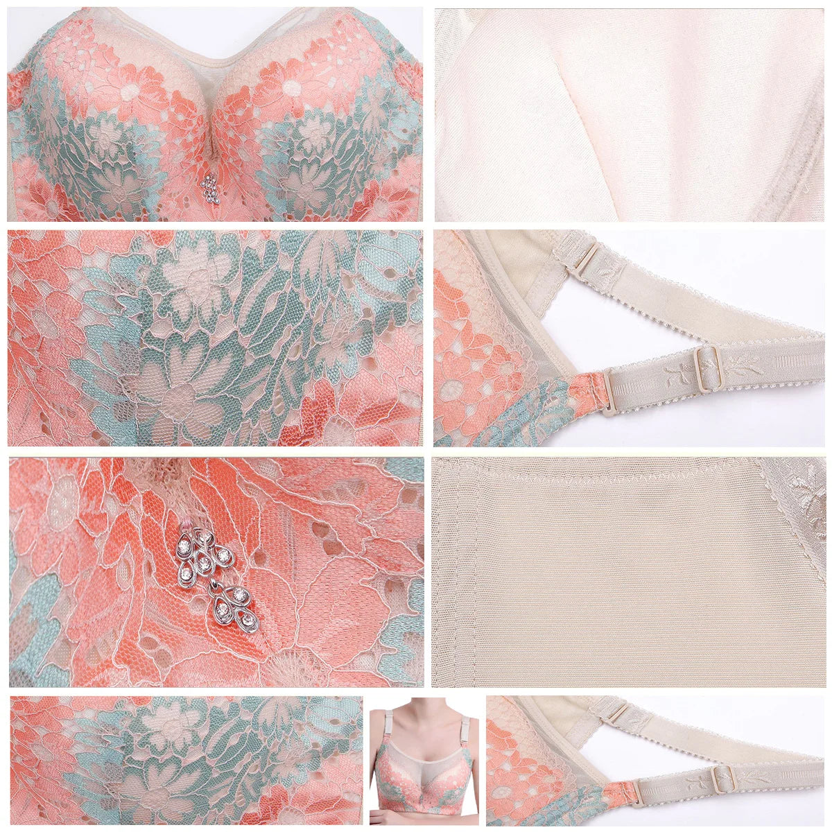 BingYanFuShi Plus Size Multi-Style Bra