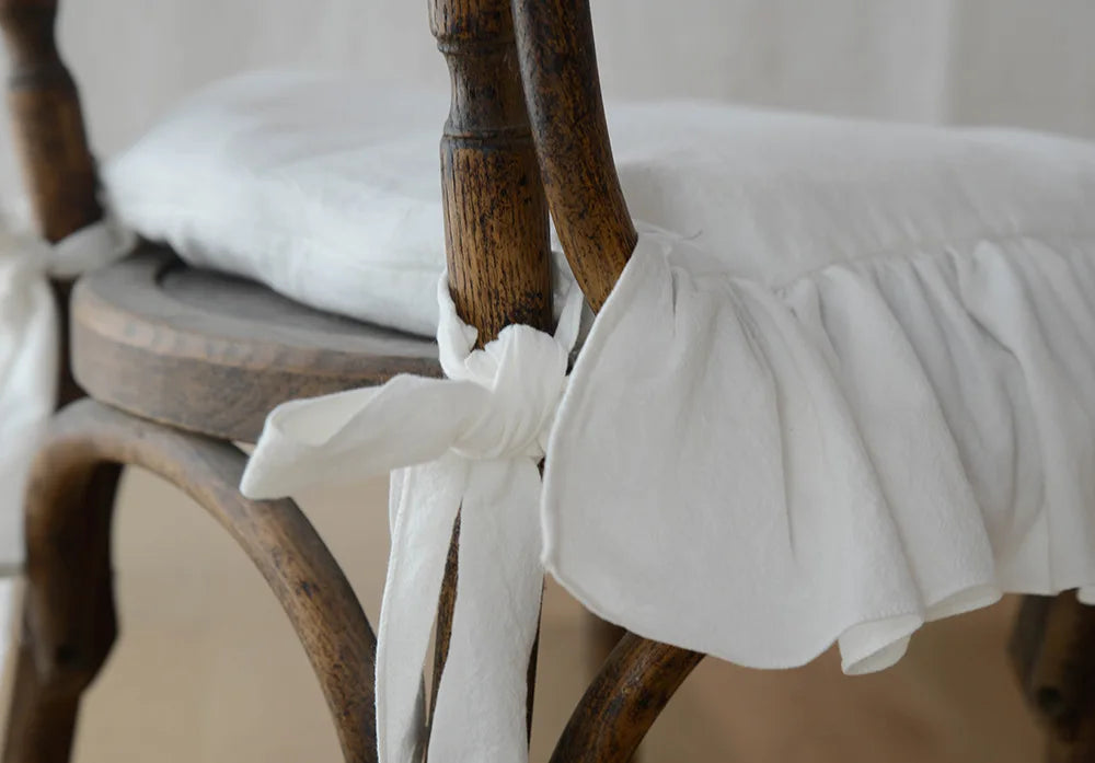 Cotton Chair Cushion Covers - 2PCS Set