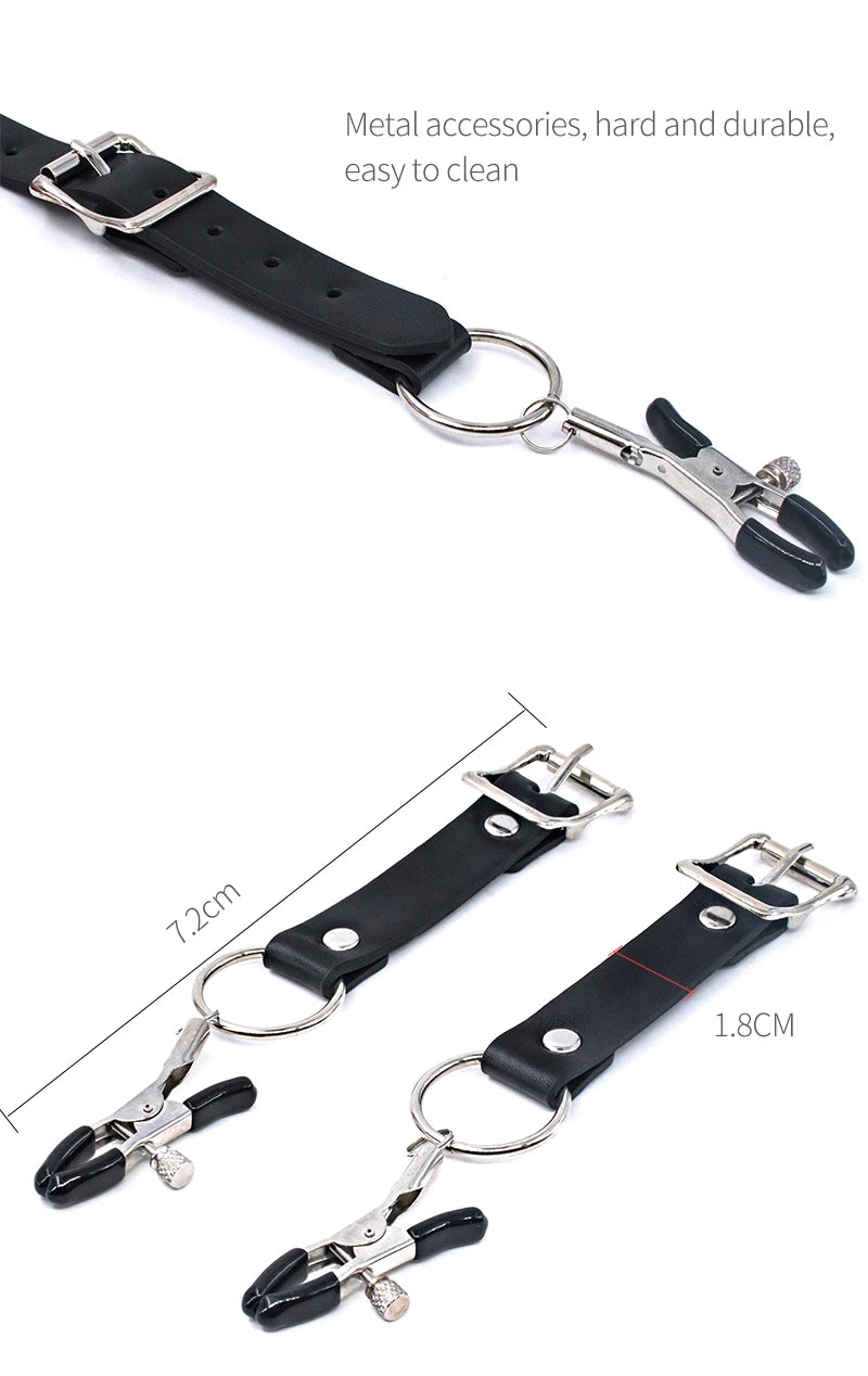 Electric Shock Vagina Pen Labia Clips Nipple Clamp   Sex Toys