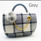 Girl's Jute Textured Natural Shoulder Bag The Max Mall