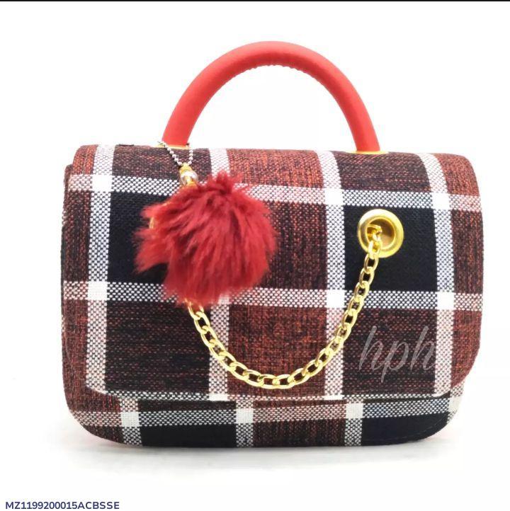 Girl's Jute Textured Natural Shoulder Bag