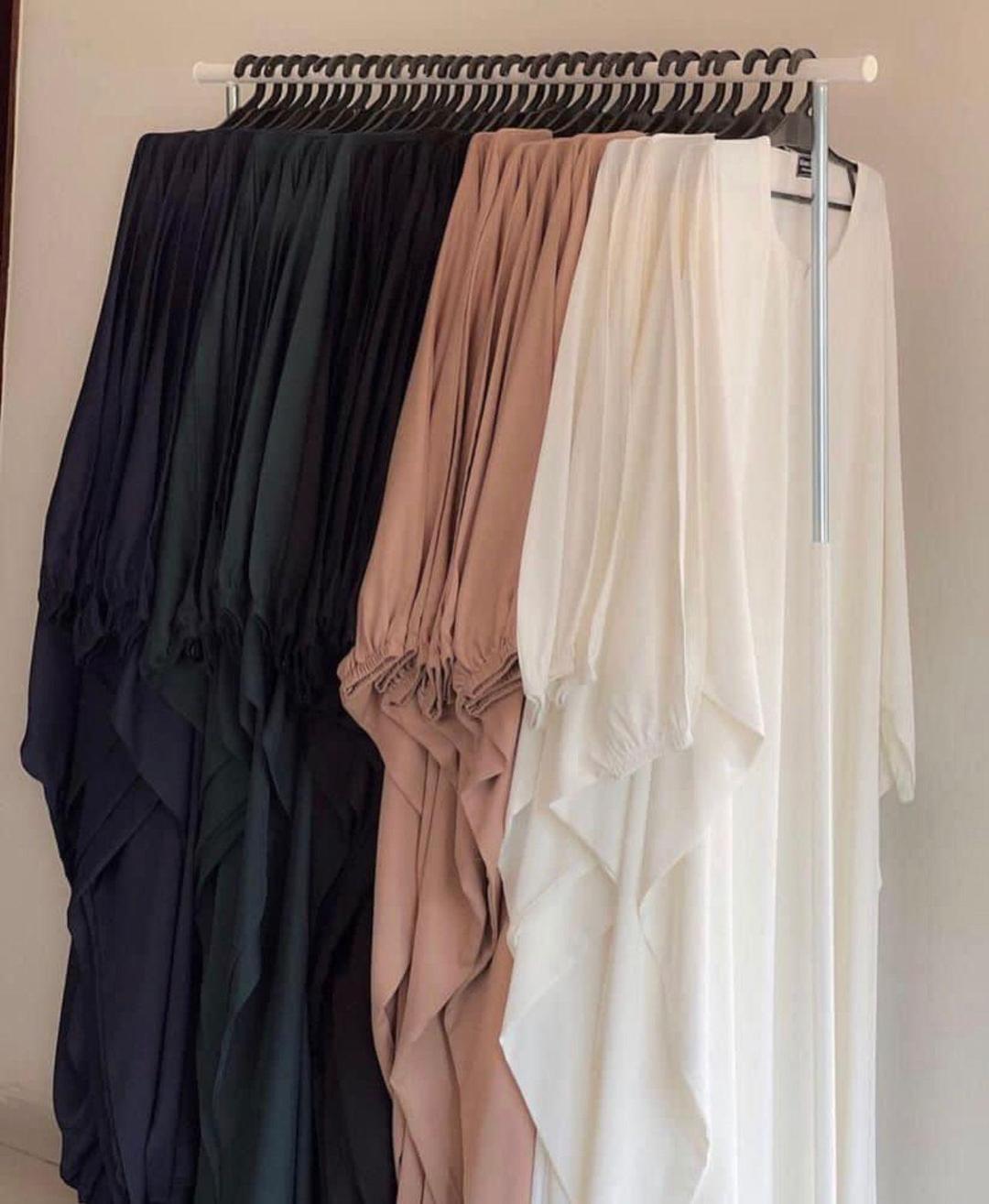 Butterfly Abaya - Georgette Fabric