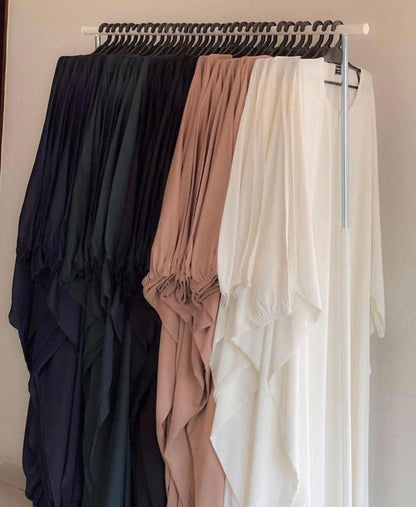 Butterfly Abaya - Georgette Fabric