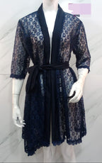 Red Lace Nightgown - Breathable Net Fabric with Delicate Lace Pattern The Max Mall