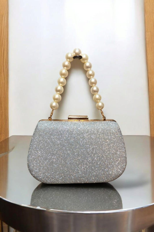 Women's Bridal Wedding Textured Rexine Clutch