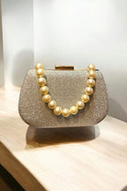 Women's Bridal Wedding Textured Rexine Clutch The Max Mall