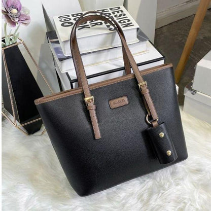 Women's Ivory Rexine Plain Shoulder Bag