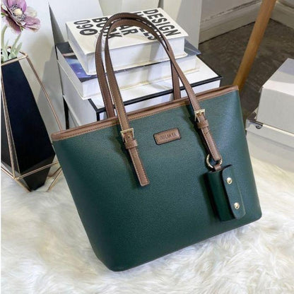 Women's Ivory Rexine Plain Shoulder Bag