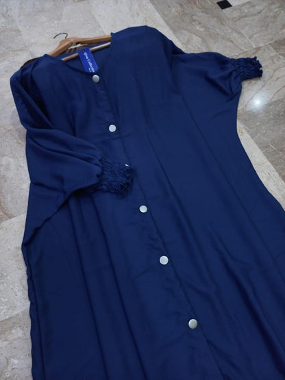 Classic Georgette Abaya with Stroller