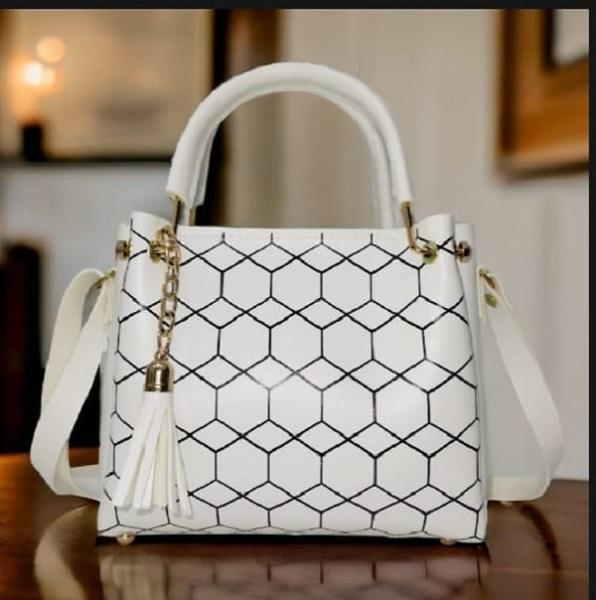 Women's PU Leather Printed Shoulder Bag The Max Mall