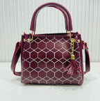 Women's PU Leather Printed Shoulder Bag The Max Mall
