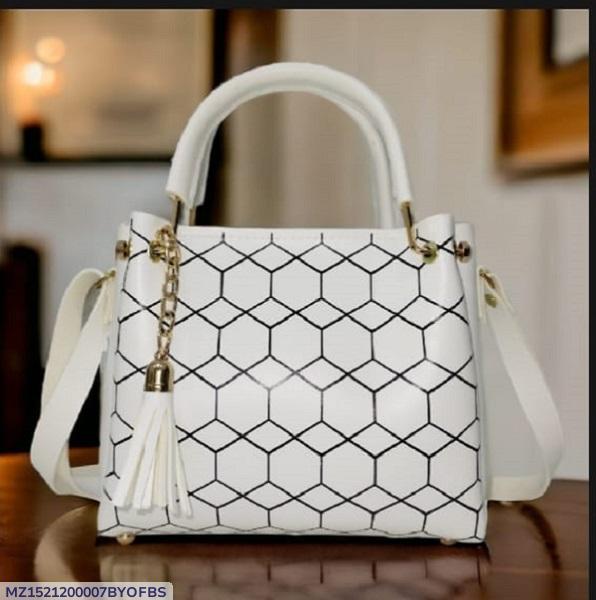 Women's PU Leather Printed Shoulder Bag The Max Mall