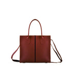Women's Elegant Versatile PU Leather Shoulder The Max Mall