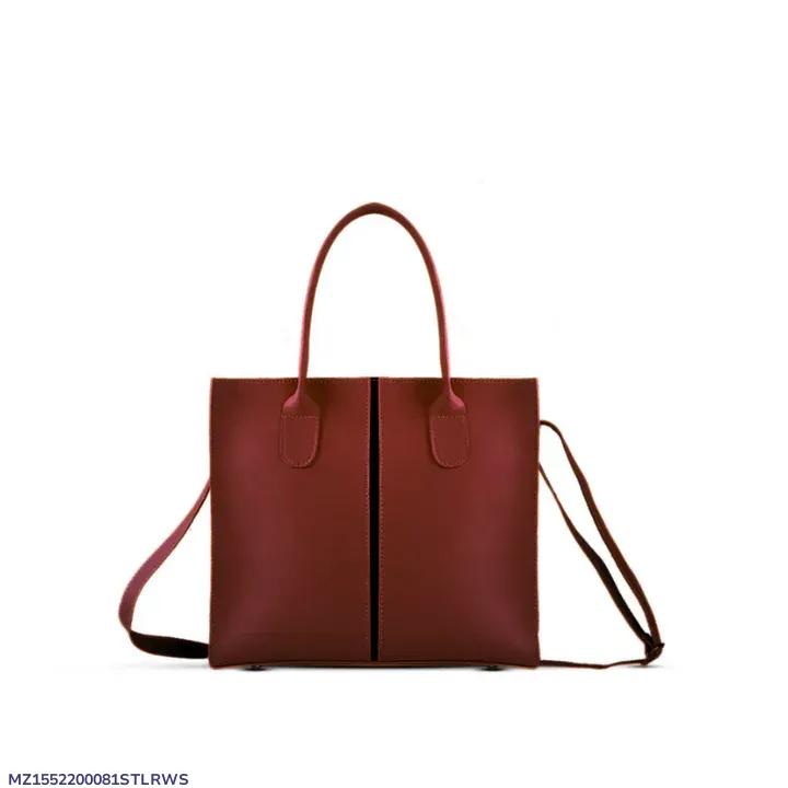 Women's Elegant Versatile PU Leather Shoulder The Max Mall