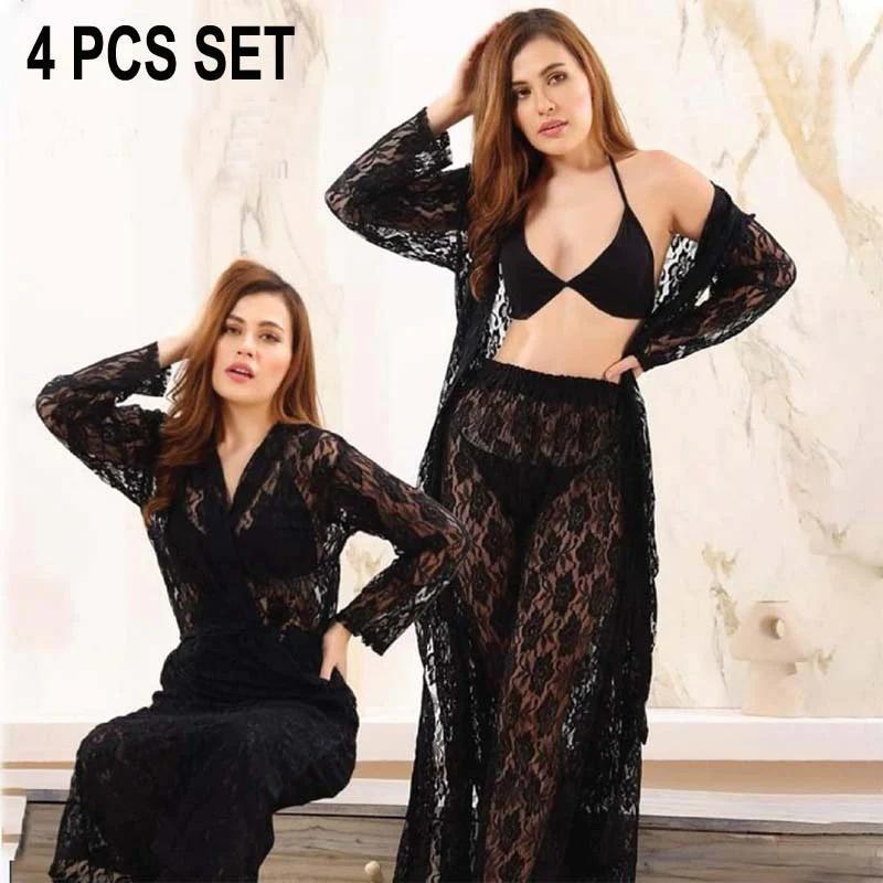 Comfortable and Lightweight Fishnet - Soft Net Fabric in Blue