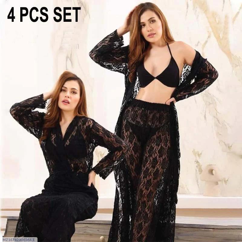 Comfortable and Lightweight Fishnet - Soft Net Fabric in Blue