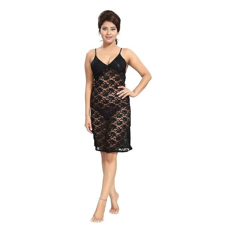 Jersey Nightwear Set - Comfortable Lightweight Blue Sleepwear