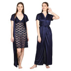 Jersey Nightwear Set - Comfortable Lightweight Blue Sleepwear The Max Mall