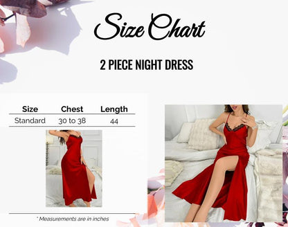 Comfortable Jersey Nightwear Set - 2 Piece Shirt + Penty