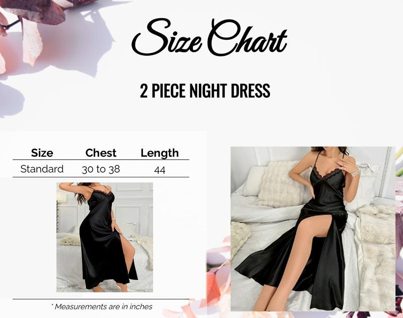 Comfortable Jersey Nightwear Set - 2 Piece Shirt + Penty