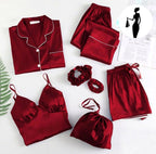 Silk Lace Camisole Set - Shamose Silk Intimate Apparel in Maroon The Max Mall