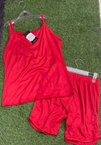 Silk Camisole Set - Lightweight Plain Blue Intimate Apparel The Max Mall