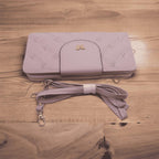 Women's PU Leather Embroidered Clutch Crossbody The Max Mall