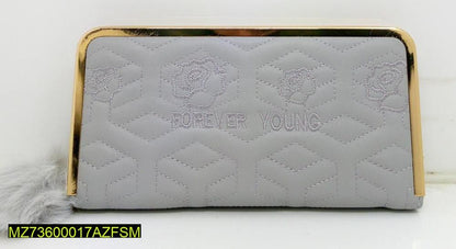 Premium Leather Textured Standard Size Clutch