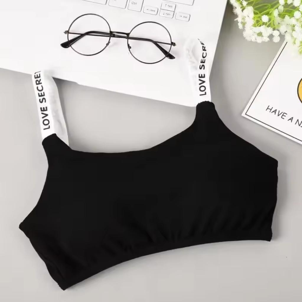 Women Multi-Purpose Padded Bra - Black Jersey for Active & Daily Wear