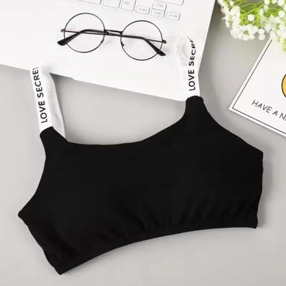 Women Multi-Purpose Padded Bra - Black Jersey for Active & Daily Wear
