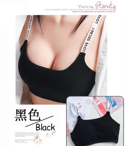 Women Multi-Purpose Padded Bra - Black Jersey for Active & Daily Wear