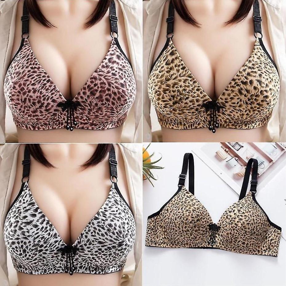 Multicolor Printed Silk Push Up Bra - Comfortable and Lightweight