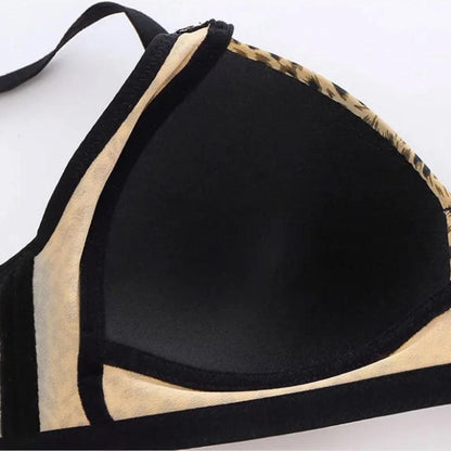 Multicolor Printed Silk Push Up Bra - Comfortable and Lightweight