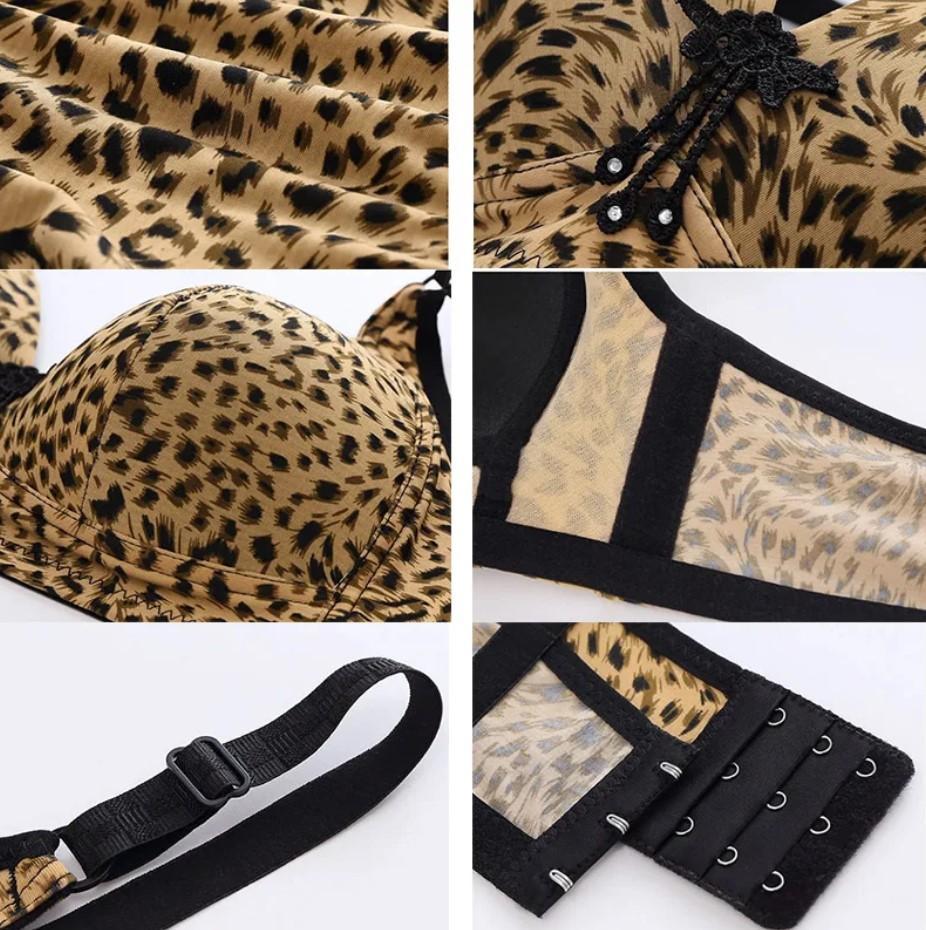 Multicolor Printed Silk Push Up Bra - Comfortable and Lightweight